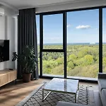 Widok - Klima - Wifi - Netflix - Sauna - Darmowy Parking - Silownia - Obok Plazy - Mieszkanie Z Widokiem Na Morze 6 Osob *