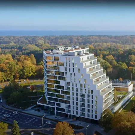 Widok - Klima - Wifi - Netflix - Sauna - Darmowy Parking - Silownia - Obok Plazy - Mieszkanie Z Widokiem Na Morze 6 Osob *