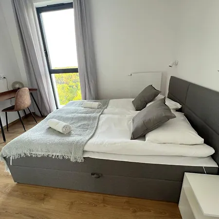 Apartment Widok - Klima - Wifi - Netflix - Sauna - Darmowy Parking - Silownia - Obok Plazy - Mieszkanie Z Widokiem Na Morze 6 Osob *