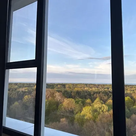 Widok - Klima - Wifi - Netflix - Sauna - Darmowy Parking - Silownia - Obok Plazy - Mieszkanie Z Widokiem Na Morze 6 Osob Appartement Gdańsk