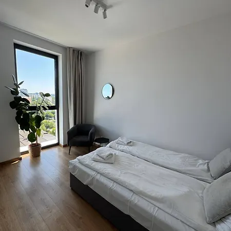 Widok - Klima - Wifi - Netflix - Sauna - Darmowy Parking - Silownia - Obok Plazy - Mieszkanie Z Widokiem Na Morze 6 Osob Danzica