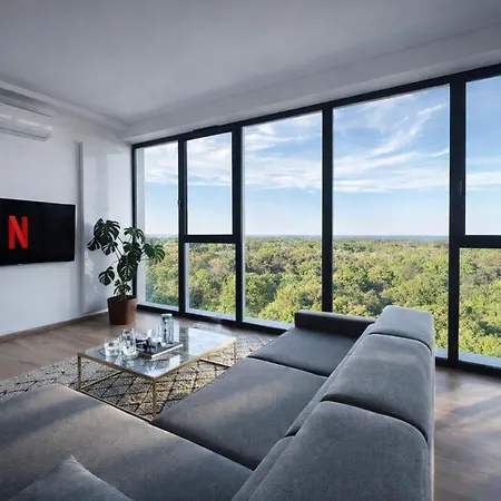 Widok - Klima - Wifi - Netflix - Sauna - Darmowy Parking - Silownia - Obok Plazy - Mieszkanie Z Widokiem Na Morze 6 Osob グダニスク