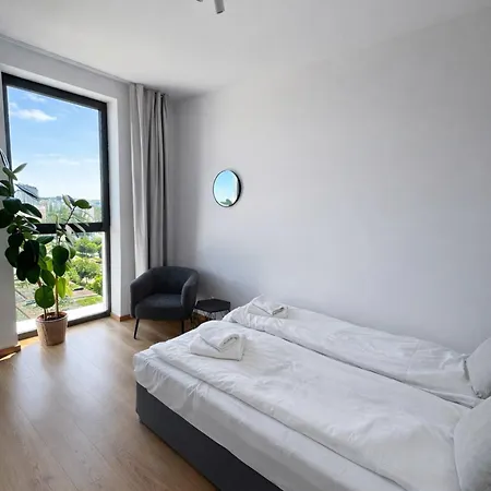 Widok - Klima - Wifi - Netflix - Sauna - Darmowy Parking - Silownia - Obok Plazy - Mieszkanie Z Widokiem Na Morze 6 Osob شقة *