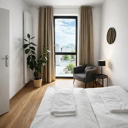 Widok - Klima - Wifi - Netflix - Sauna - Darmowy Parking - Silownia - Obok Plazy - Mieszkanie Z Widokiem Na Morze 6 Osob شقة