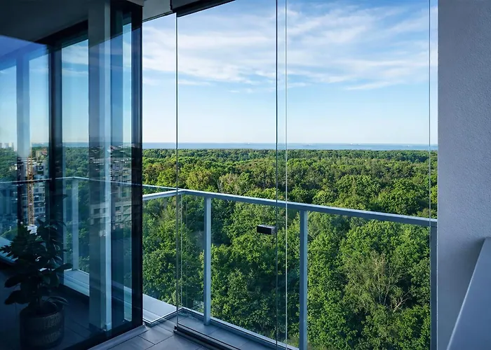 Apartamento Widok - Klima - Wifi - Netflix - Sauna - Darmowy Parking - Siłownia - Obok Plaży - Mieszkanie Z Widokiem Na Morze 6 Osób Gdansk