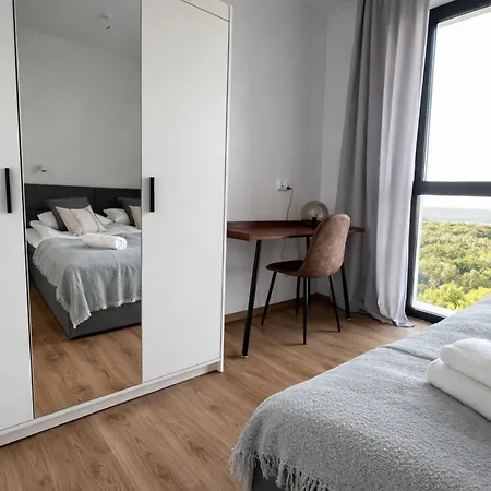 Widok - Klima - Wifi - Netflix - Sauna - Darmowy Parking - Silownia - Obok Plazy - Mieszkanie Z Widokiem Na Morze 6 Osob * Gdańsk